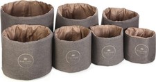 Meinl Sonic Energy Crystal Singing Bowl Sleeve Set - Brown, 8-14 inches