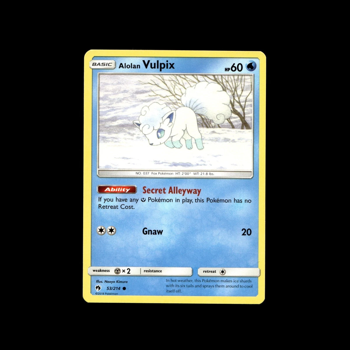 Alolan Vulpix Pokémon TCG Cards for sale