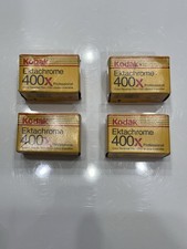 Lot of 4 Kodak Ektachrome 400X Professional 35mm Slide Film EPL 135-36 Exp
