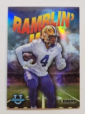 2022 Bowman University Chrome Ramblin' Man #RM-7 John Emery Refractor
