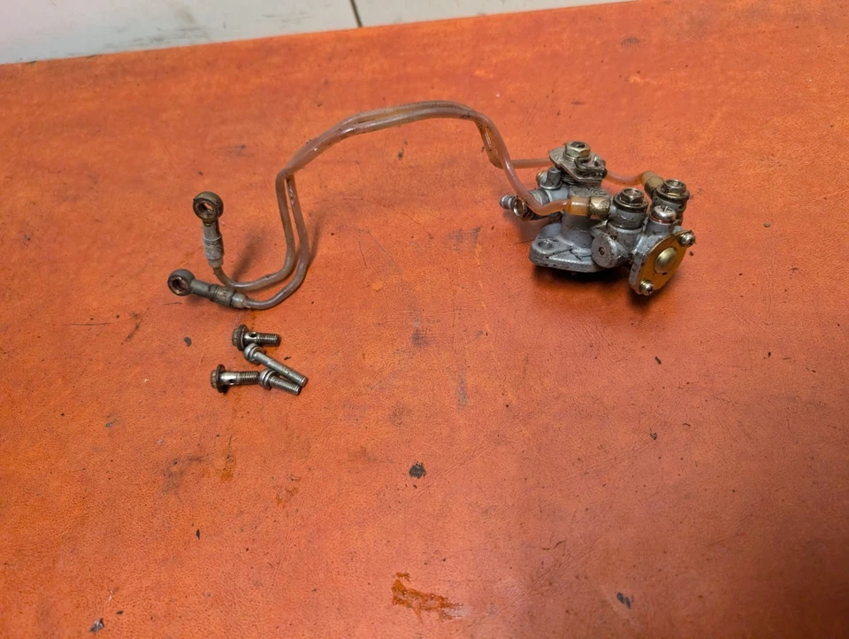 Suzuki TS 125 1974 bomba de aceite Prospector 16100-28840 OEM bomba de aceite Mikuni Foto 2 de 4