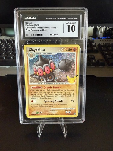 Claydol graded CGC 10 for sale on eBay