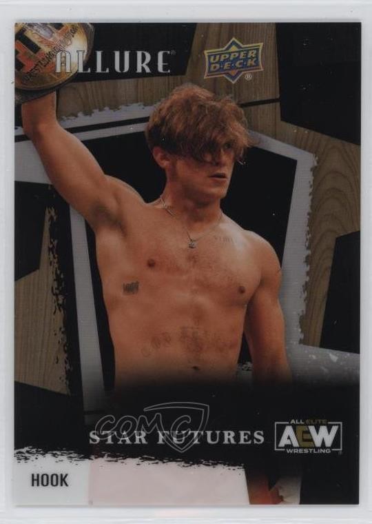 2022 Upper Deck Allure AEW Star Futures Table Hook #142 Rookie RC 4nm