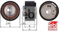 Febi Bilstein 17769 Spannrolle FüR Zahnriemen Spannrolle FüR Zahnriemen