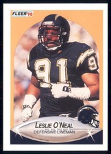 1990 Fleer - Leslie O'Neal #312