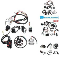 Electric Wiring Harness Kit, MasoAuto Ignition Coil CDI Regulator Set ATV QUAD