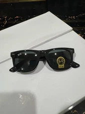 Ray-Ban RB2140 Wayfarer – Timeless Black Frame Sunglasses