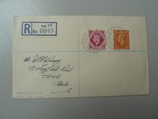 GB 1953 GVI stamps cancel FPO 063 Earls Court Camp Coronation Queen Elizabeth II