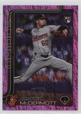 2025 Topps Series 1 Pink Holo Foil Chayce McDermott #32 1i84