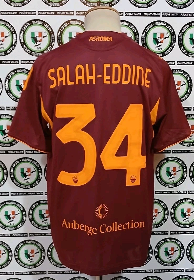 Maillot Football Enfant – AS Roma – De Rossi – Taille 10 Ans – Occasion