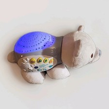 Vtech - Lil Critters Soothing Starlight Polar Bear White Blue Music Lights Plush