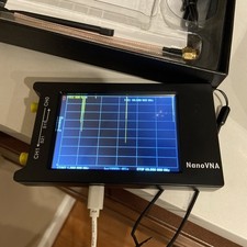 Nano VNA-H4 4" LCD 50KHz~1.5GHz VNA HF VHF UHF UV Vector Network Analyzer