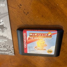 Ms. Pac-Man + Pac-Man 2 The New Adventures and manuals - Sega Genesis