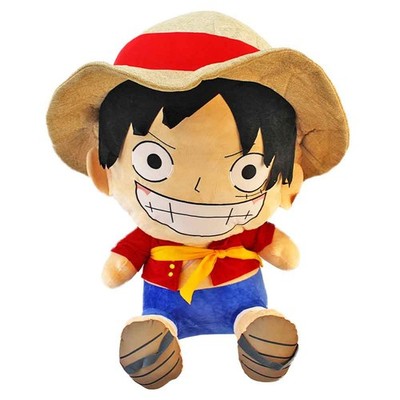 One Piece Kuscheltier Ruffy XXL - ca. 80 cm Plüschtier Original Lizenzartikel