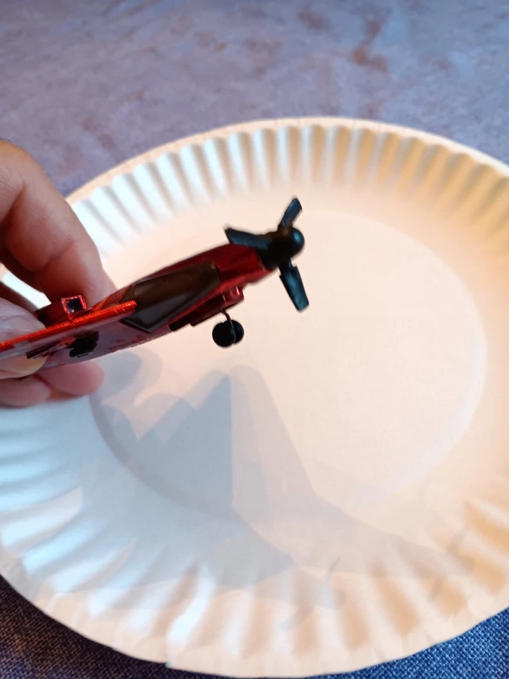 Avión Mattel Hot Birds Cloud Hopper MAGENTA 1970 fundido a presión-COLOR RARO PÁJARO CALIENTE Foto 4 de 4