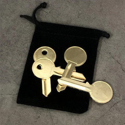KEYMASTER BY CRAIG PETTY: Ultimate Moving Hole Magic Trick & Gimmick Set