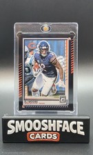 2025 Panini Donruss Optic DJ Moore #114 Black Pandora Prizm /25 Bears NFL