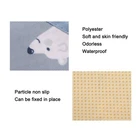 Food Spill Mess Mat Baby High Chair Splat Mat Floor Protect Cushion For