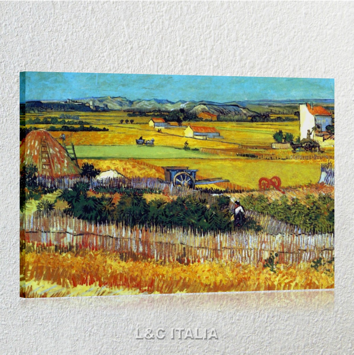 Visario Stampa Su Tela – Quadro Occhiali E Vino – 120x80 Cm XXL – Telaio In Legno – Pronto Da Appendere