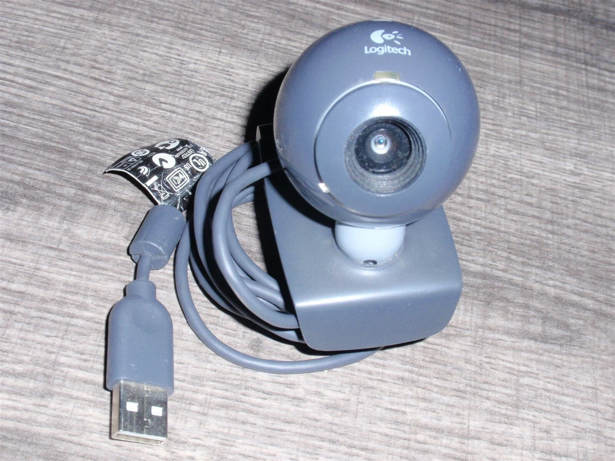 masse Begrænset forsigtigt Logitech Webcam C200 VU0011 Web Camera 860-000206 Clip-On 640x480 1.3MP  Grey USB | eBay