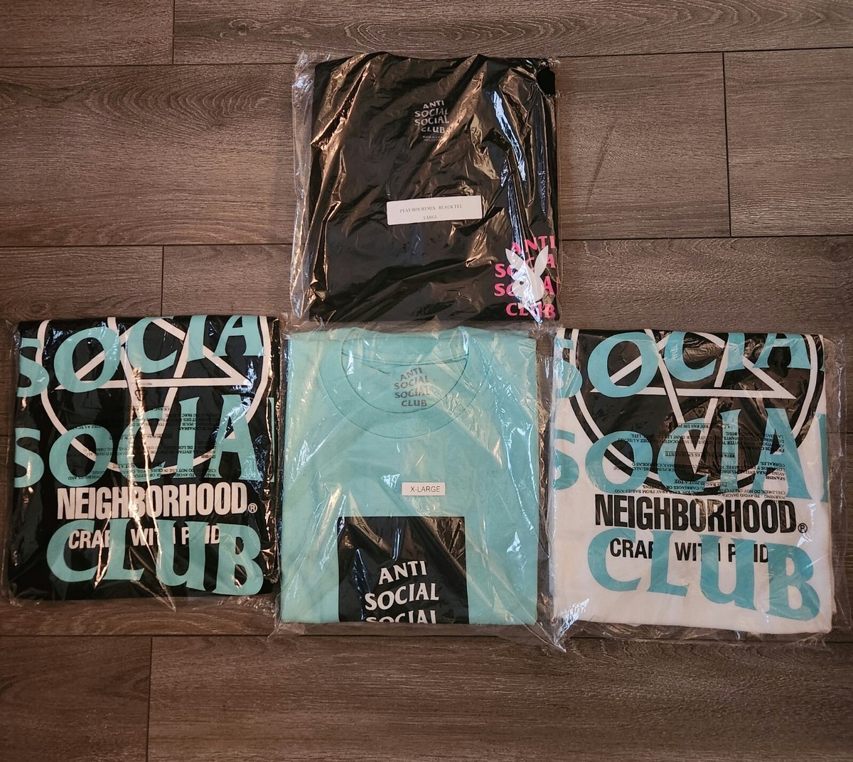 ANTI SOCIAL SOCIAL CLUB Tees x Neighborhood Filth and Fury Tee x