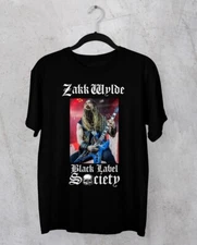 NEW Zakk Wylde T-shirt black Short sleeve