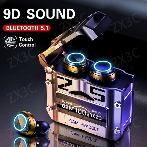 Bluetooth 5.3 Wireless Headphones TWS Earphones Mini In-Ear Pods Bass Earbuds AU - Picture 2 of 16