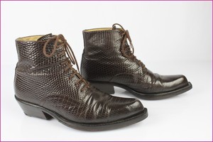 Tout Cuir Fa Boots Bottines Lacets L Santiags on BqU8a