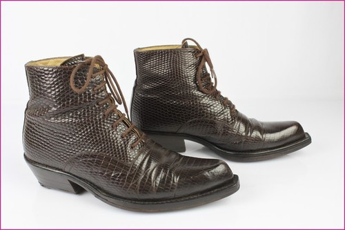 Tout Cuir Fa Boots Bottines Lacets L Santiags on BqU8a