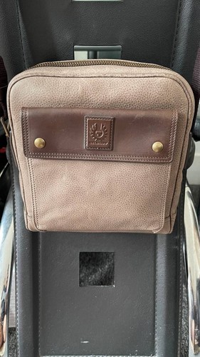 BELSTAFF Leather Cross Body Shoulder Messenger Bag (Brand New With Cess)And Tag - Picture 5 of 14