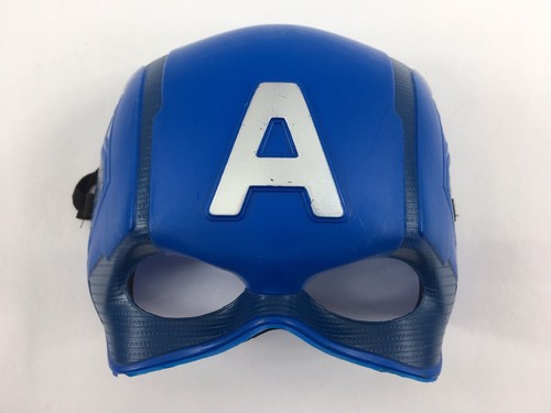 Disfraz de pieza y máscara de pecho del Capitán América de Rubie (talla única) NUEVO con defectos - Imagen 4 de 5