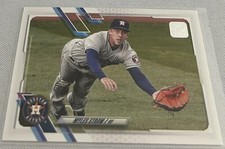 2021 Topps Update Series Baseball Myles Straw Houston Astros base card #US317