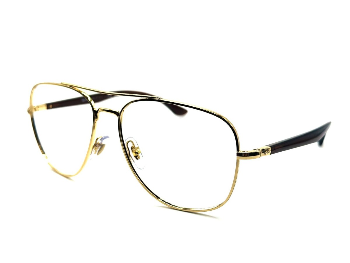 Ray-Ban polished arista gold Ray-Ban Aviator Sunglass Polished Arista Gold / G-15 Green  main image 4
