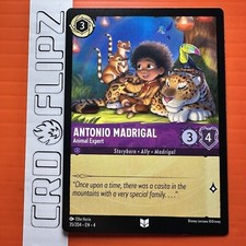 Lorcana Antonio Madrigal - Animal Expert  - 35/204 - Uncommon Non Foil