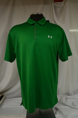 green under armour golf shirt