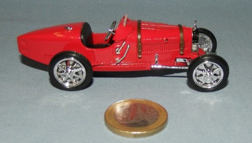 Eligor 1/43 réf 1025 : Bugatti "35 points de vente B" Course 1927 (Rouge) Projet J.Greilsamer