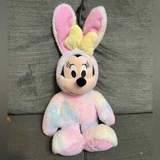 Disney Minnie Mouse plush Easter bunny