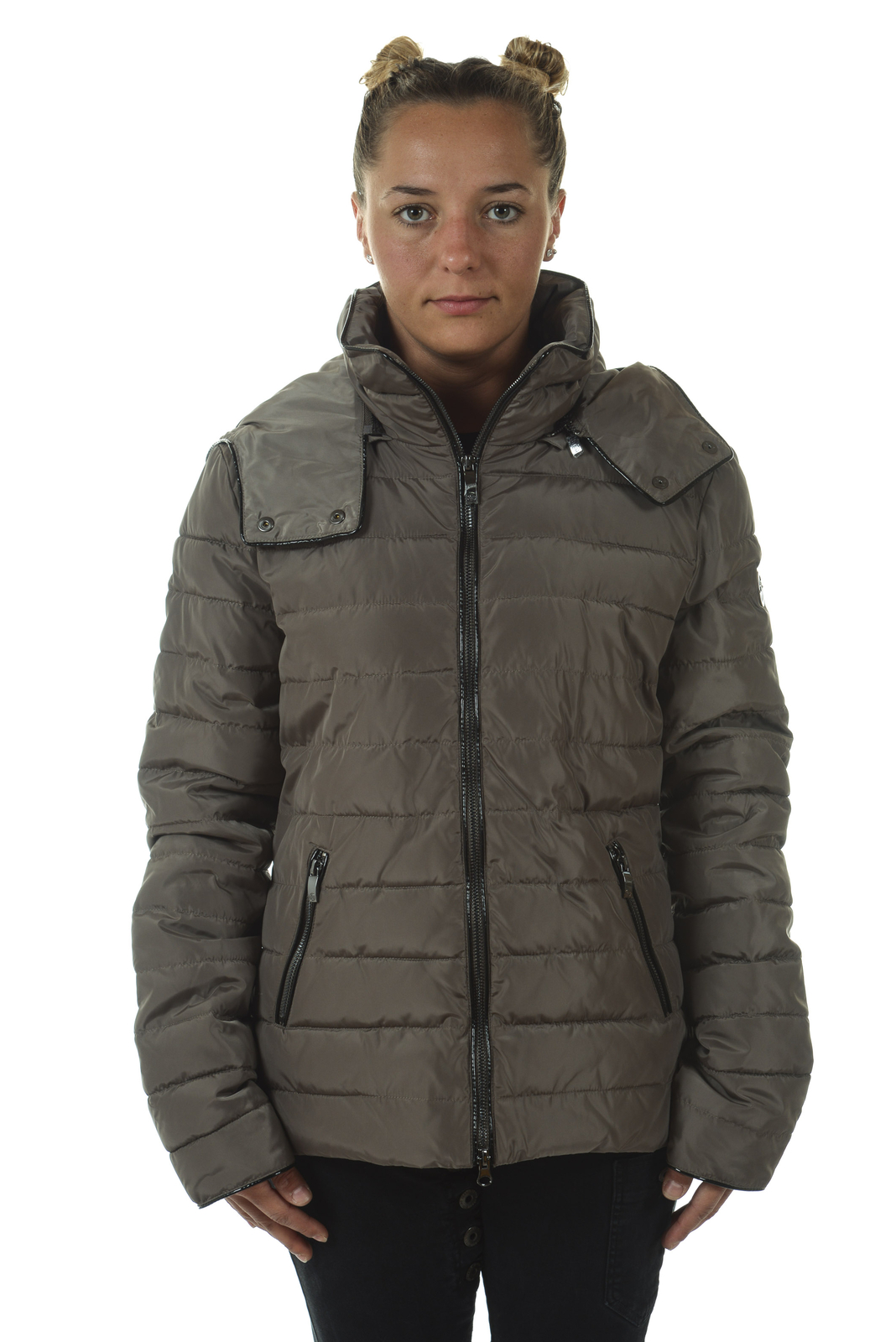 Armani Jeans AJ Jacket Woman Brown B5B44 UA 2H Sz.44 MAKE OFFER