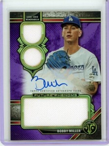 その他 17/25 Topps Now Bobby Miller Auto /25 Bobby Miller Auto for sale | eBay