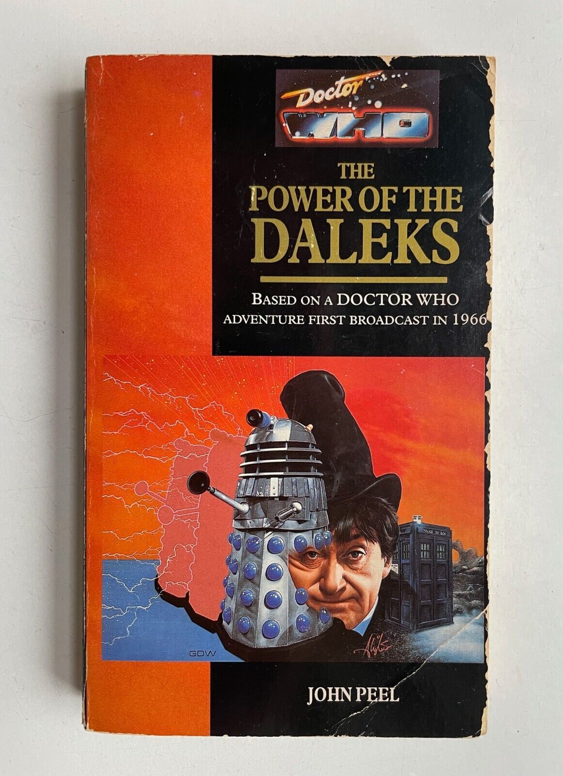 Doctor Who The Power of the Daleks by John Peel Target 154 Virgin TV tie-in