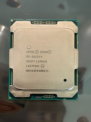 Intel Xeon E5-2623 V4 CPU 2.60GHz 4-Core 10M LGA-2011 Server Processor SR2PJ 85W