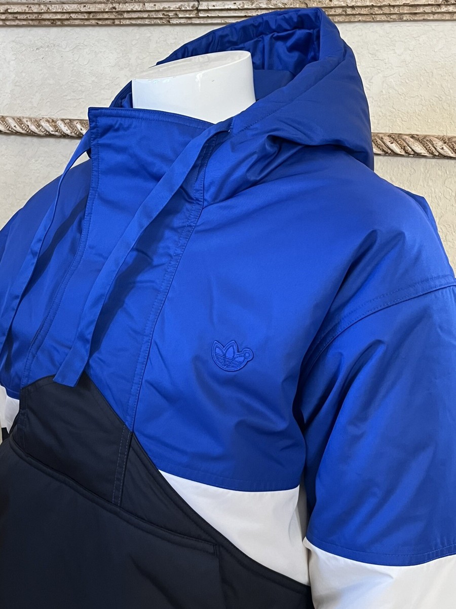 Jackets adidas Blue Version Long Puffer Jacket Black