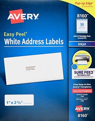 templates for avery labels 8160 templates for avery labels 8160