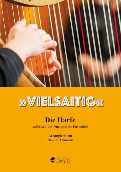 Thumbnail - Vielsaitig - Die Harfe | Solistisch, Duo Und Ensemble | Renate Altmann