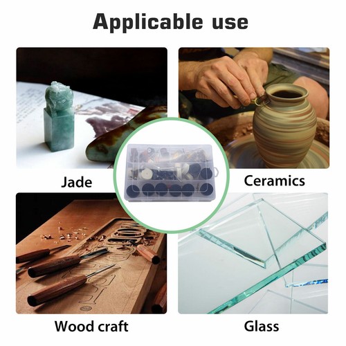 350-teiliges Rotationswerkzeug-Zubehör-Set Schleifen Schneiden Polieren Schleifer Schnitzen-Set - Bild 8 von 9