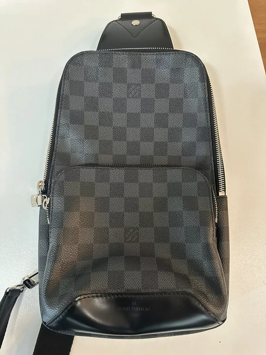 Louis Vuitton Avenue Sling Bag Damier Graphite