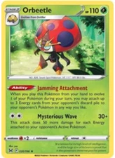 Pokemon - Orbeetle - 020/196 - Holo Rare - Lost Origins  - NM/NM - New