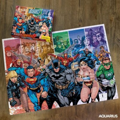 DC COMICS - Justice League - Puzzle - 1000 Teile - Neu OVP - AQUARIUS - Batman