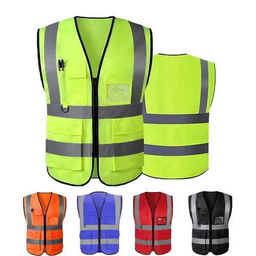 High Visibility Reflective Safety Vest for Men Women Work Construction Vest - product listing photo