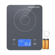 MEGAWISE High Precision 0.1g Coffee/Food Scale with Timer, Dual Pow... Fast Ship